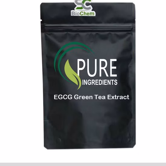 100 % natürliche, lebensmittelechte 98 % Tee-Polyphenole, UV-EGCG, Grüntee-Extrakt, Kräuterpflanze mit kostenloser Probe